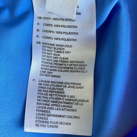 Adidas Blue Zip Up Windbreaker - Picture 8 of 8